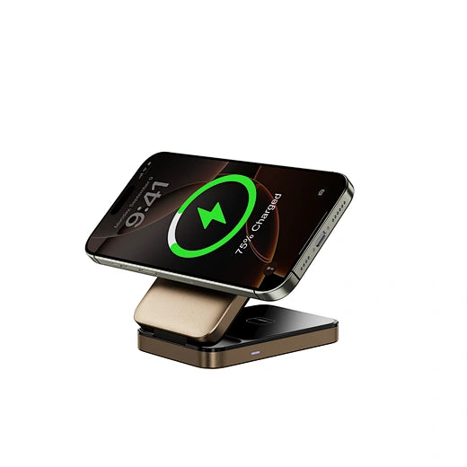 WiWU Wi-W038 3-in-1 Magnetic Wireless Charging Station for iPhone WiWU Wi-W038 3-in-1 Magnetic Wireless Charging Station for iPhone