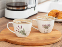 Lavender Pente 2 Pcs Mug Set - Madame Coco JO
