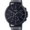 Casio Elegant Multifunction Black St. Steel Black Dial For Men MTP-E321B-1A