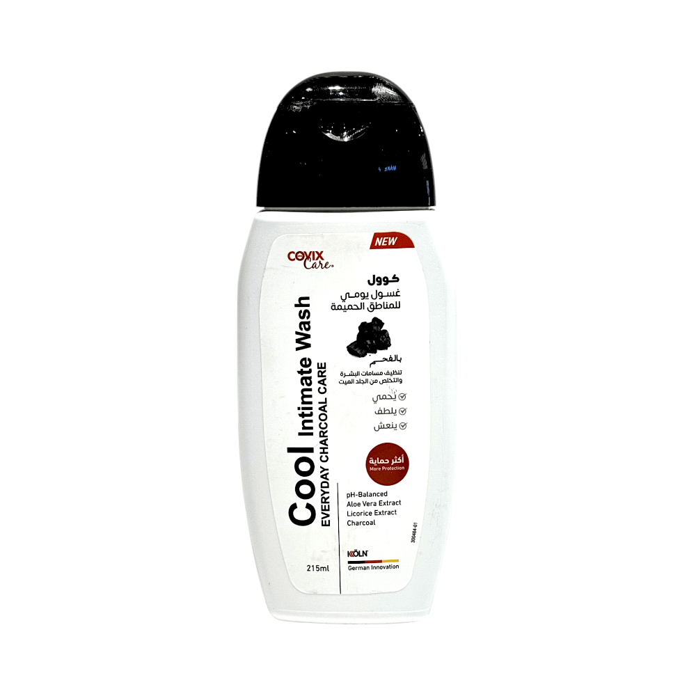 Covex Intimate Wash with Charcoal 215ml – Deep Clean