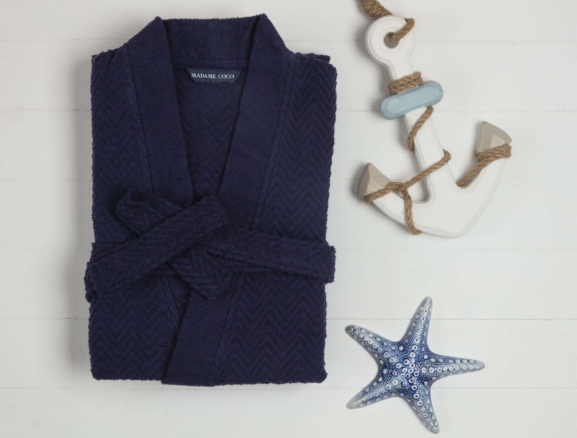 Nicola Kimono Bathrobe L-xl - Madame Coco JO