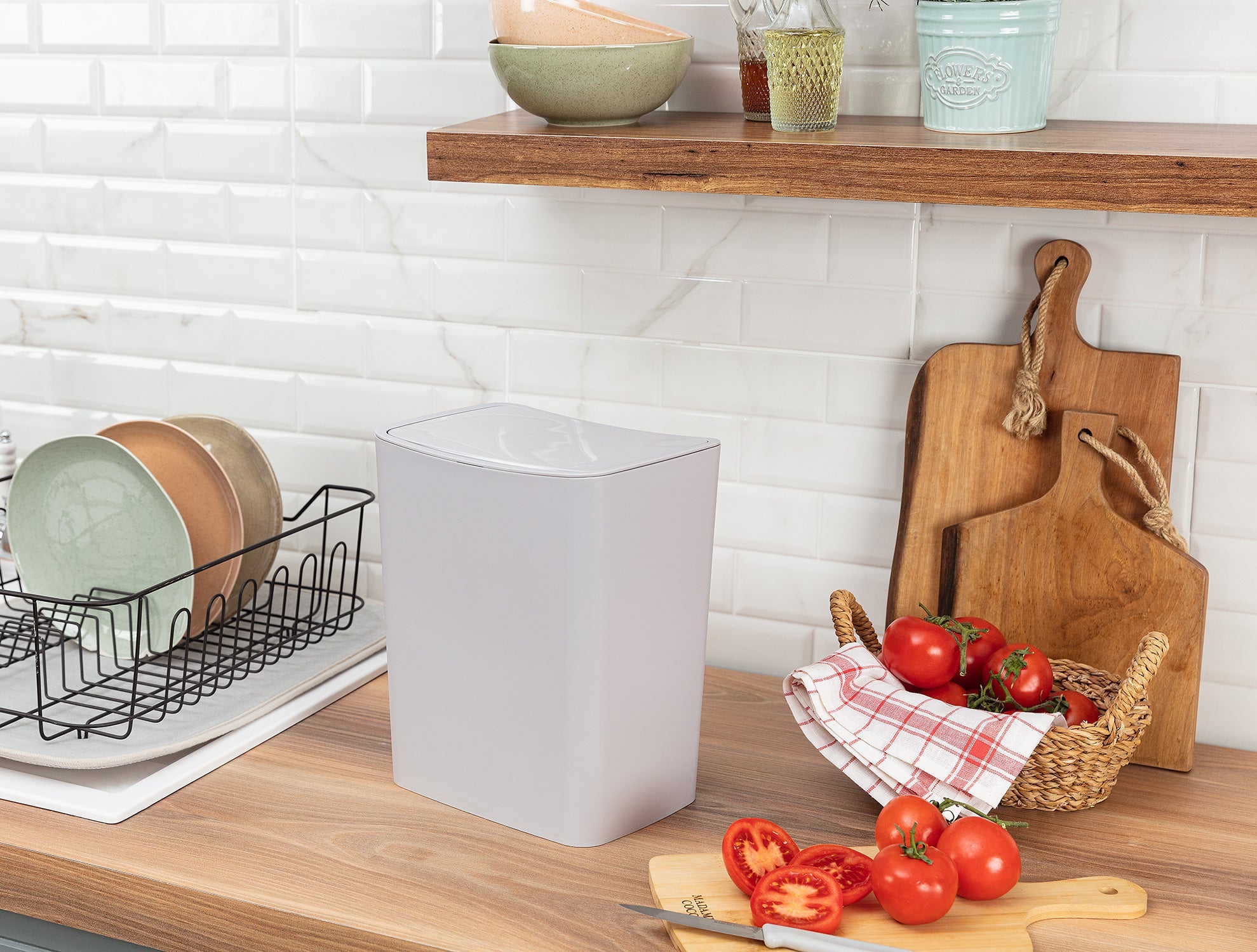 Olivier Switch Trash Can 8.5lt - Madame Coco JO