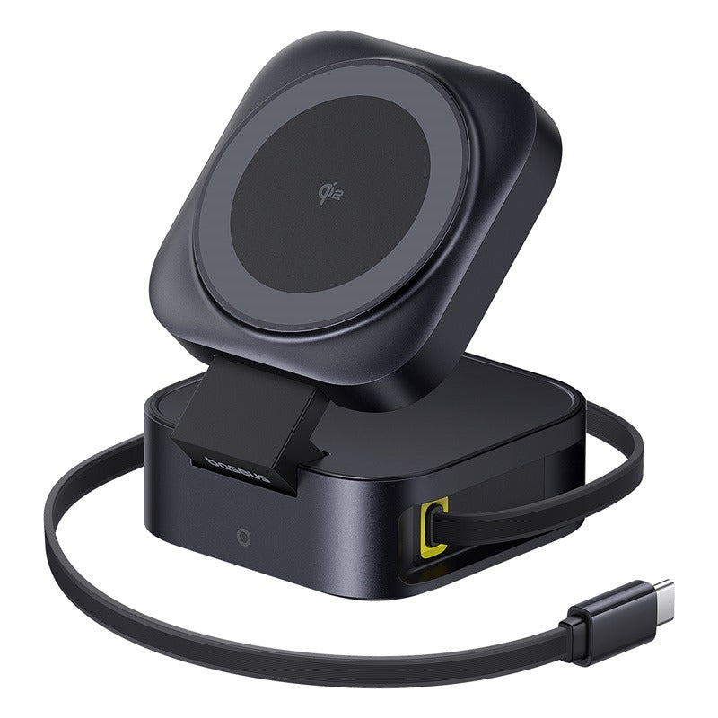 Baseus PicoGo 2 in 1 Magnetic Wireless Charger - 67W Fast Charging Baseus PicoGo 2 in 1 Magnetic Wireless Charger - 67W Fast Charging