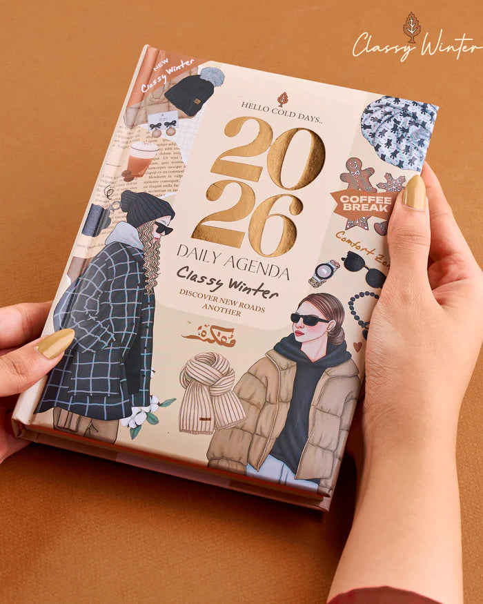 Mofkera Agenda Only 2026 - Classy Winter - Pre order Mofkera Agenda Only 2026 - Classy Winter - Pre order