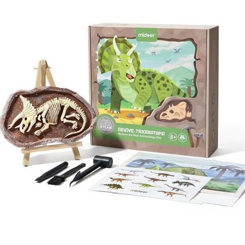 Mideer MD0178 Steam Game Revive Triceratops for Kids Mideer MD0178 Steam Game Revive Triceratops for Kids