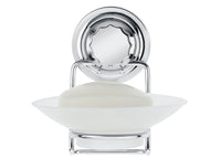 Norme Chrome Vacuum Soap Holder - Madame Coco JO