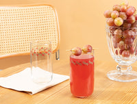 Musette-cherry Bloom 4-piece Beverage Glass Set - Madame Coco JO