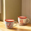 Marine Corde 2 Pcs Mug Set - Madame Coco JO
