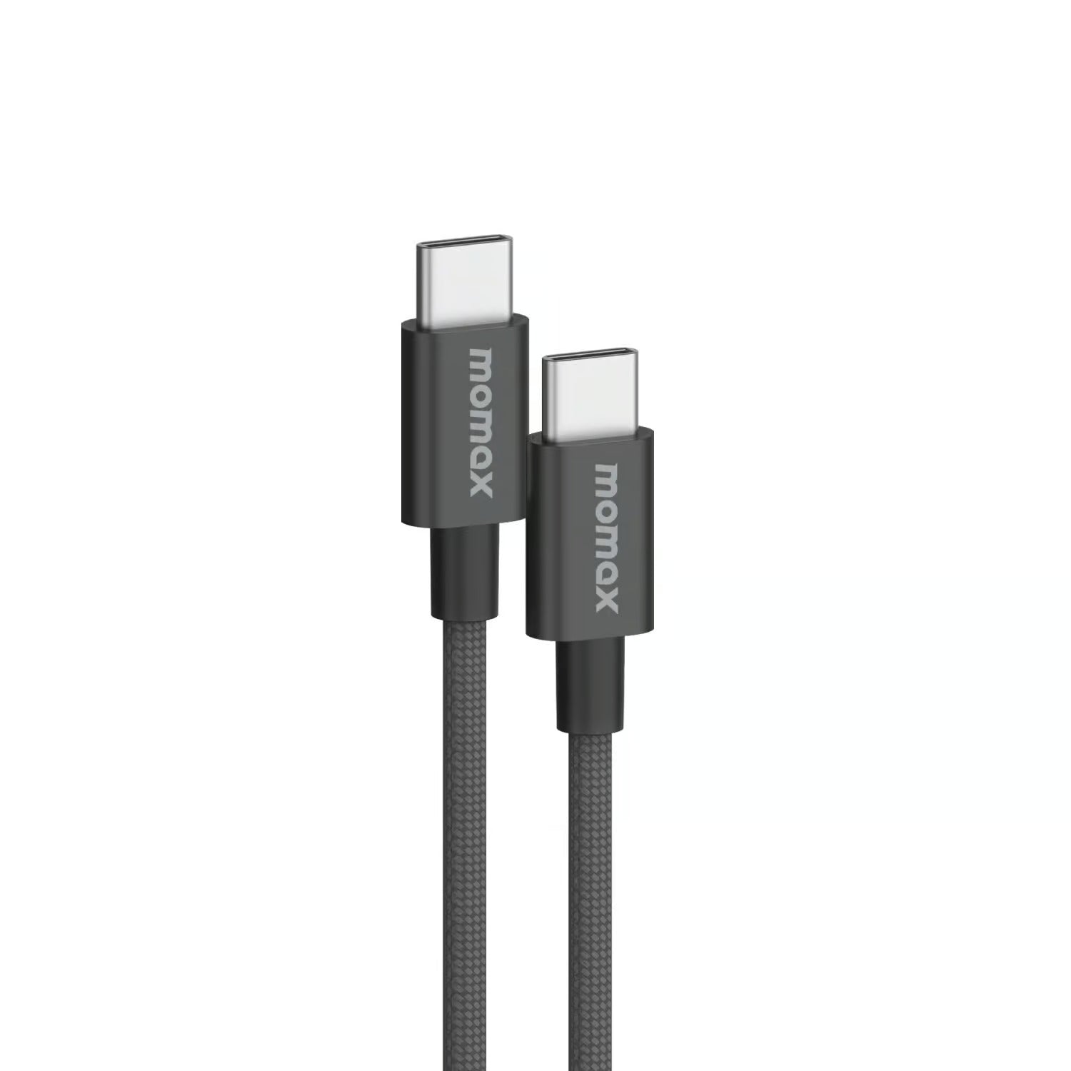 MOMAX Elite USB-C to USB-C Braided Cable (1.5m) - Black MOMAX Elite USB-C to USB-C Braided Cable (1.5m) - Black