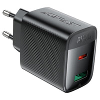 ACEFAST A106 PD45W GaN Wall Charger Dual Port USB-C + USB-A (EU)