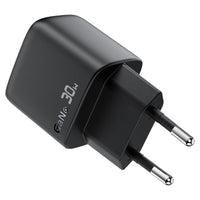 شاحن ACEFAST A115 GaN 30W مع شاشة LED وكابل USB-C