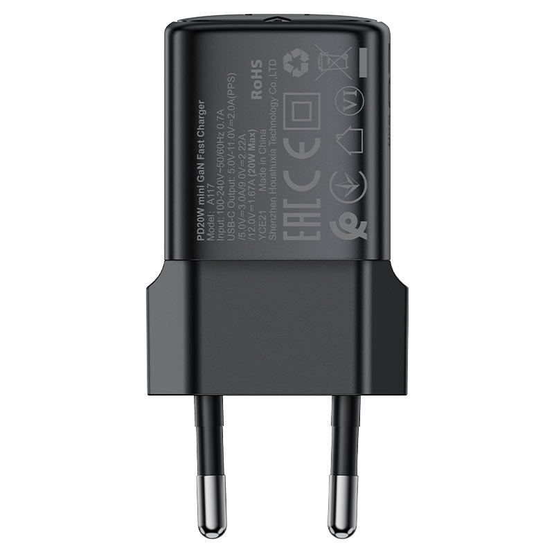شاحن ACEFAST A117 GaN 20W PD USB-C شحن سريع EU