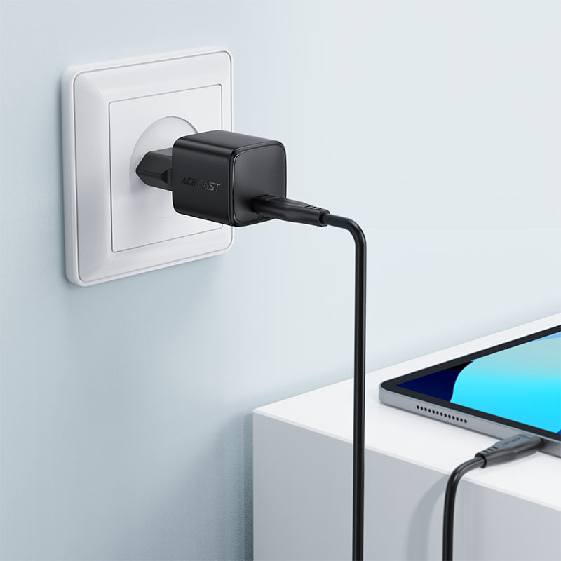 ACEFAST A118 PD30W GaN Wall Charger Single USB-C EU Plug