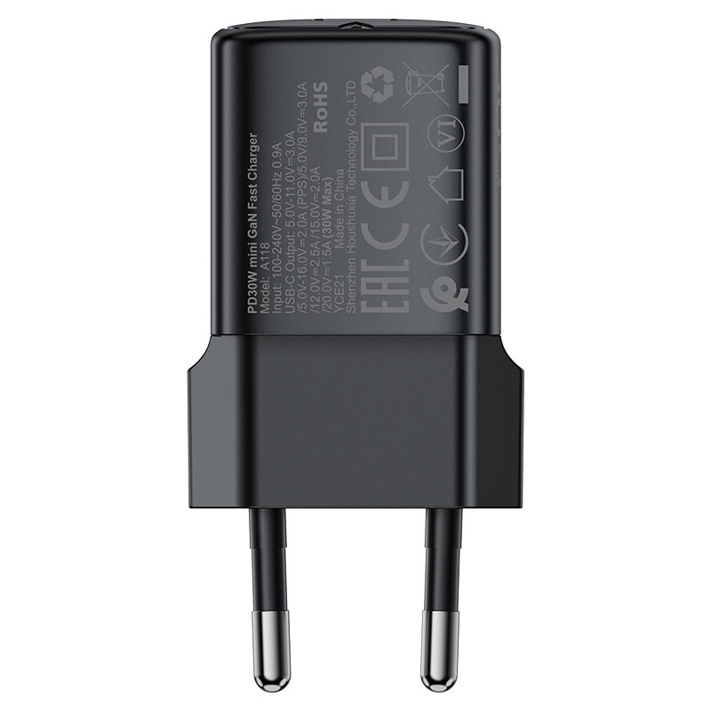 ACEFAST A118 PD30W GaN USB-C Fast Charger Set with Cable P16 (EU)