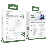 ACEFAST A77 Mini PD30W GaN USB-C Charger Set with C3-03 Cable (EU)