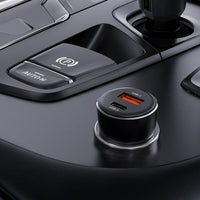 ACEFAST B12 60W Fast Car Charger – USB-C + USB-A