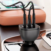 شاحن سيارة ACEFAST B14 165W PD3.1 ثلاثي USB-C وUSB-A