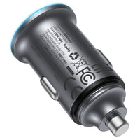 شاحن سيارة ACEFAST B15 سريع 65W USB-C + USB-A