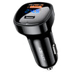شاحن سيارة ACEFAST B4 66W USB-C + USB-A مع LED