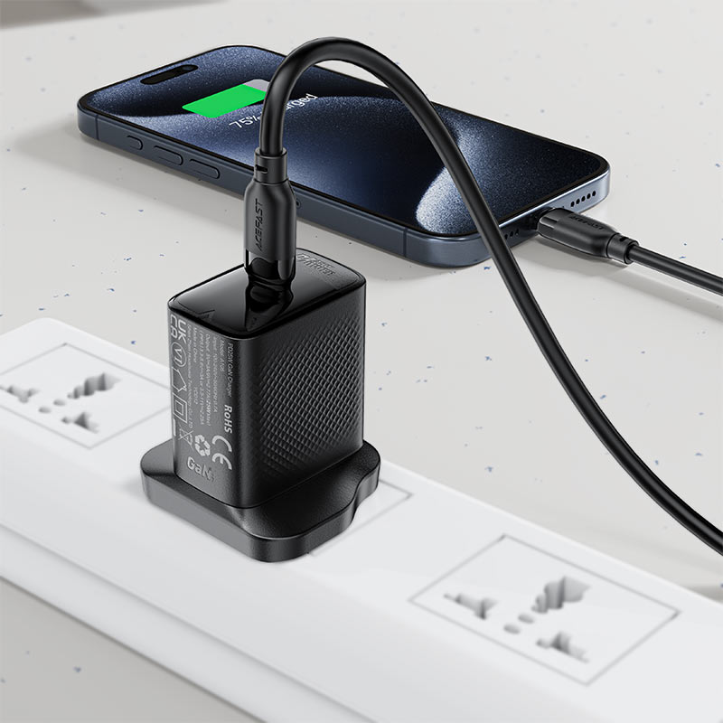 كيبل شحن Acefast C16-03 USB-C إلى USB-C بقدرة 60 واط