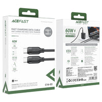 كيبل شحن Acefast C16-03 USB-C إلى USB-C بقدرة 60 واط