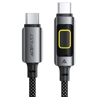 كيبل شحن Acefast C21-03 USB-C إلى USB-C بقدرة 60W