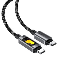 كيبل شحن Acefast C21-03 USB-C إلى USB-C بقدرة 60W