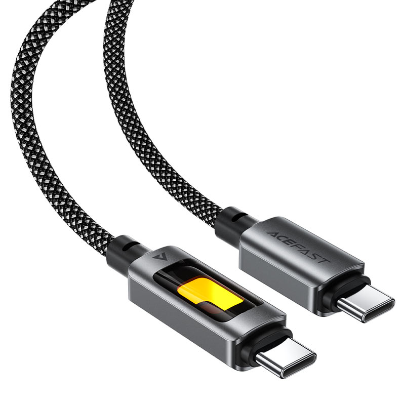 كيبل شحن Acefast C21-03 USB-C إلى USB-C بقدرة 60W