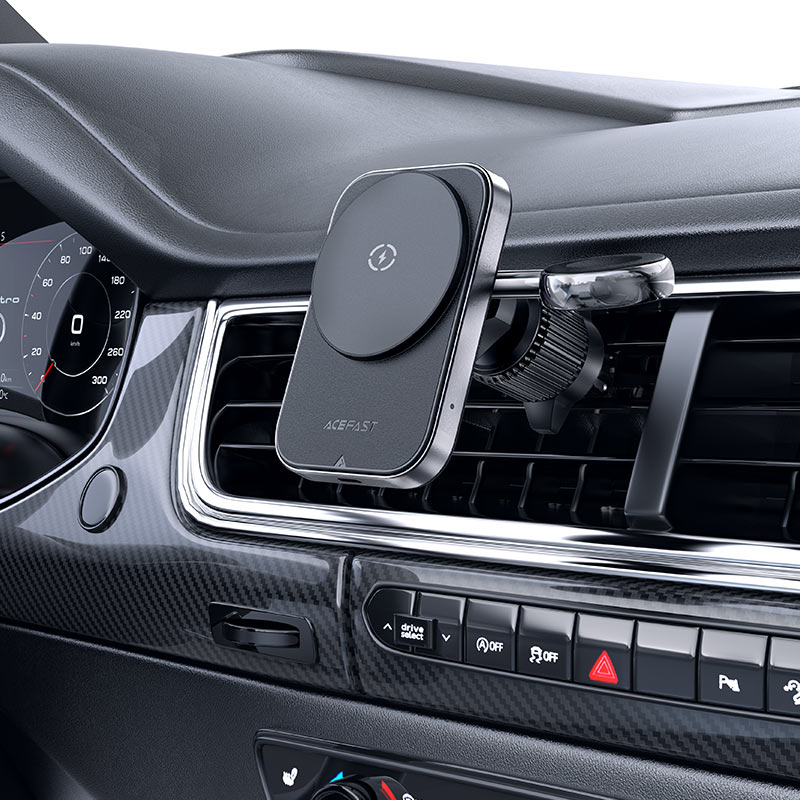 Acefast D18 15W Fast Wireless Car Charger & Magnetic Holder Acefast D18 15W Fast Wireless Car Charger & Magnetic Holder