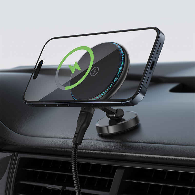 Acefast D30 Magnetic Wireless Car Charger – Fast Charging