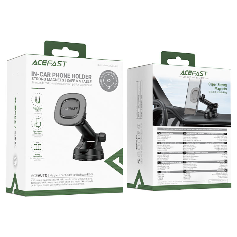 ACEFAST Car Mount Magnetic Holder D45 – Telescopic Magnetic Phone Holder