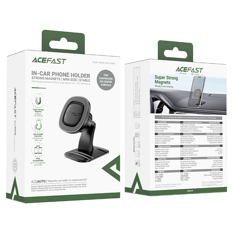 Acefast D51 Magnetic Car Mount – Secure Phone Holder Acefast D51 Magnetic Car Mount – Secure Phone Holder