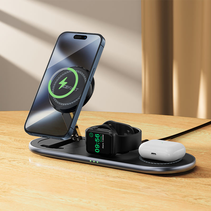 Acefast E19 Qi2 Wireless Charger Desktop Holder Fast Acefast E19 Qi2 Wireless Charger Desktop Holder Fast