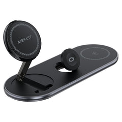 شاحن لاسلكي Qi2 مع حامل مكتبي Acefast E19 سريع
