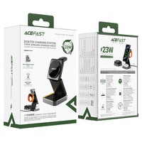 محطة شحن ACEFAST E20 لاسلكية 3 في 1 MAG-Charge 15W