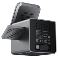 شاحن ACEFAST E34 لاسلكي 3 في 1 حامل مكتبي سريع