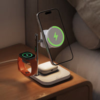 ACEFAST E39 4-in-1 Desktop Wireless Charging Station 32.5W Qi2.2 with Night Light