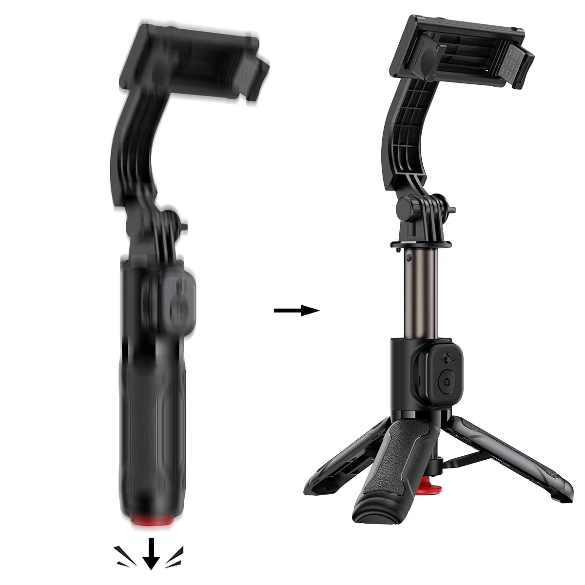 عصا سيلفي ACEFAST E43 مع ترايبود وريموت بلوتوث 63سم