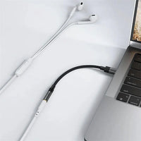 Acefast J12 USB-C to 3.5mm Audio Adapter with Hi-Fi DAC Chip - White