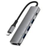 قاعدة ACEFAST J16 USB-C 5 في 1 4K 60Hz PD 90W