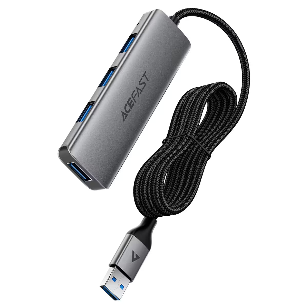 ACEFAST J17 USB-A Hub 4-in-1 – 4 × USB3.0 Ports, 5Gbps, 1m Cable
