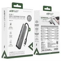 قاعدة ACEFAST J18 USB-C 6 في 1 4K 60Hz PD 90W