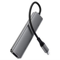 قاعدة ACEFAST J18 USB-C 6 في 1 4K 60Hz PD 90W