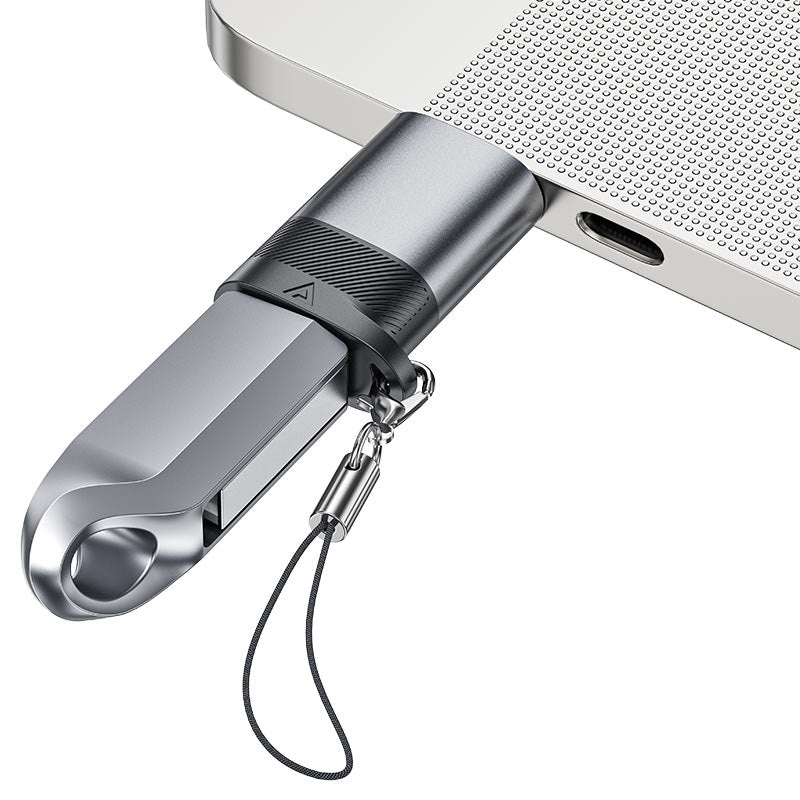 ACEFAST J8 USB-C to USB-A Adapter – 10Gbps, 27W Charging, Plug & Play