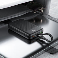 ACEFAST M13 Power Bank 10000mAh – PD 22.5W Fast Charge | Built-In USB-C Cable | USB-A | LED Display | Slim Design
