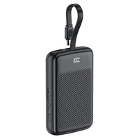 ACEFAST M13 Power Bank 10000mAh – PD 22.5W Fast Charge | Built-In USB-C Cable | USB-A | LED Display | Slim Design