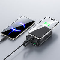 ACEFAST M14 Power Bank 20000mAh – PD 22.5W Fast Charge | Built-In USB-C Cable | USB-A | LED Display | Multiple Safety Protection