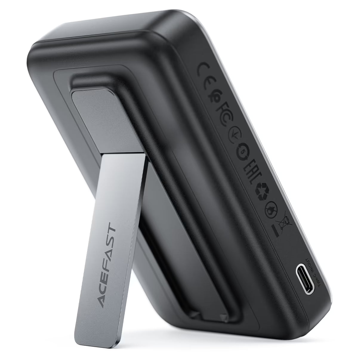 باور بنك ACEFAST M24 مغناطيسي 10000mAh حامل وكابل مدمج