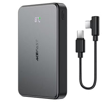 ACEFAST M31 Magnetic Wireless Power Bank 10000mAh – 22.5W Fast Charge | Dual USB-C | LED Display | 7-Layer Safety | Air Travel Safe