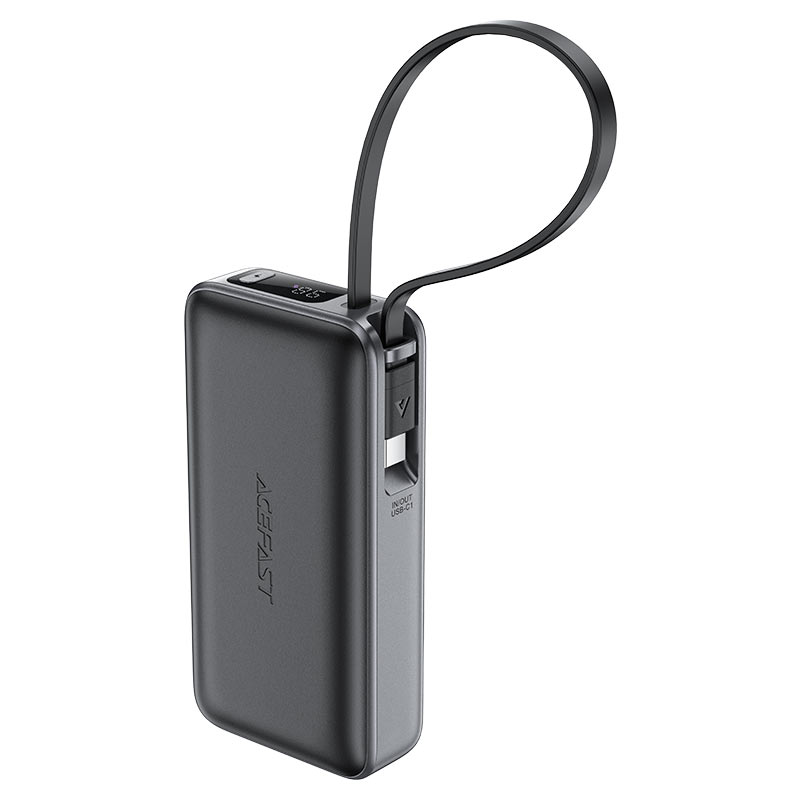 باور بنك ACEFAST M7 10000mAh شحن سريع PD30W مع كابل